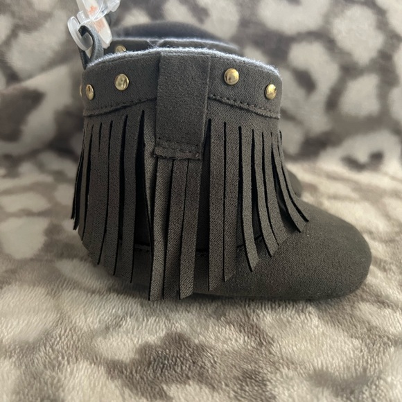SOLD! NWT Faux Suede Baby Boots are Sold! - Picture 3 of 6